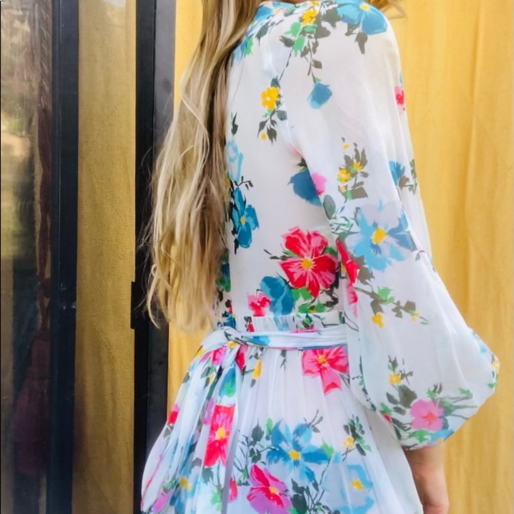 Albert Nipon floral frock